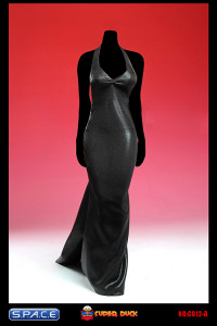 1/6 Scale black Elegant Dress
