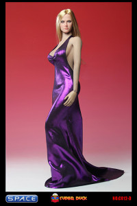 1/6 Scale purple Elegant Dress