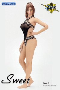 1/6 Scale Sweet Leopard Lingerie Set B