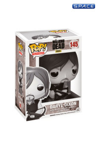 Black & White Daryl Dixon Pop! Television #145 Walmart Exclusive Vinyl Figure (The Walking Dead)