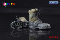 1/6 Scale green Combat Boots