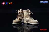 1/6 Scale desert Combat Boots