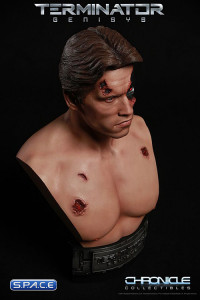 1/2 Scale Battle Damaged T-800 Bust (Terminator Genisys)