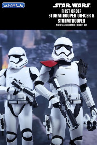 1/6 Scale First Order Stormtrooper Officer with Stormtrooper Movie Masterpiece Set (Star Wars)