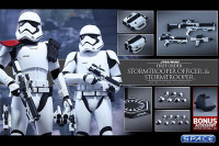 1/6 Scale First Order Stormtrooper Officer with Stormtrooper Movie Masterpiece Set (Star Wars)