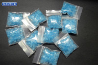 1/6 Scale 10 Bags of Blue Crystal