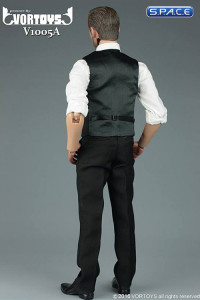 1/6 Scale black Gentleman Suit 2.0 Set