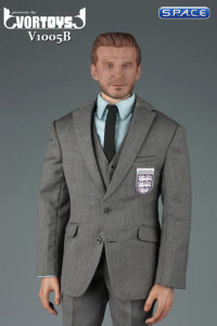 1/6 Scale grey Gentleman Suit 2.0 Set