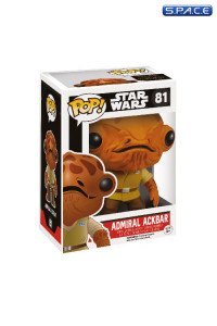 Admiral Ackbar Pop! Vinyl Bobble-Head # 81 (Star Wars - The Force Awakens)