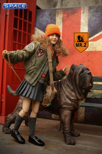 1/6 Scale tabby Neapolitan Mastiff