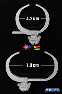 1/6 Scale flexible 30cm Figure Stand (silver)