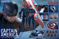 1/6 Scale Captain America Movie Masterpiece MMS350 (Captain America: Civil War)