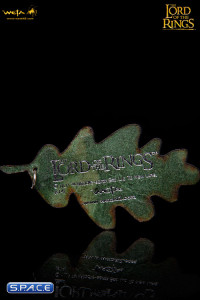 Leather Oak Leaf from Bag End (Lord of the Rings)