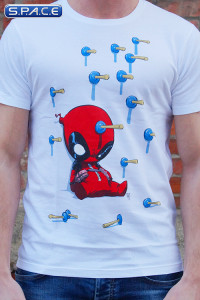 Deadpool Baby Arrows T-Shirt white (Marvel)