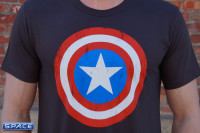 Captain America Logo T-Shirt brown (Marvel)