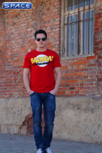 Bazinga T-Shirt red (Big Bang Theory)