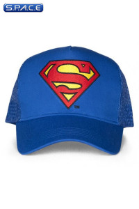 Superman Logo Trucker Cap blue (DC Comics)