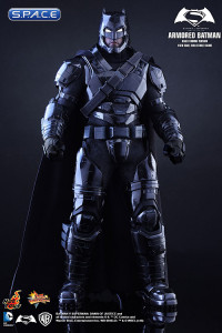 1/6 Scale Armored Batman Black Chrome Version Movie Masterpiece MMS356