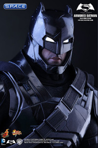 1/6 Scale Armored Batman Black Chrome Version Movie Masterpiece MMS356