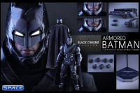 1/6 Scale Armored Batman Black Chrome Version Movie Masterpiece MMS356