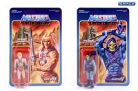 Set of 2: He-Man & Skeletor ReAction Figures (Masters of the Universe)
