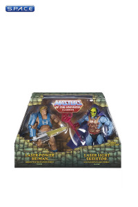 Laser Power He-Man & Laser Light Skeletor 2-Pack (MOTU Classics)