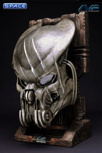 1:1 battle-damaged Celtic Predator Mask life-size Prop Replica (Alien vs. Predator)