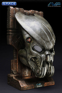 1:1 battle-damaged Celtic Predator Mask life-size Prop Replica (Alien vs. Predator)