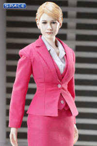 1/6 Scale Office Lady pink Business Suit