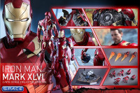 1/6 Scale Iron Man Mark XLVI MMS353 Diecast Series (Captain America: Civil War)