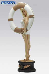 Vicki Riviera Summer Pin-Up Statue by Olivier Vatine