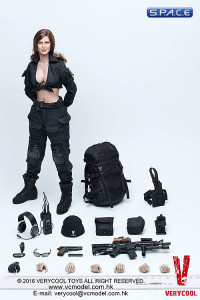 1/6 Scale Female Shooter - Black Version