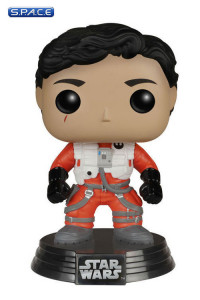 Poe Dameron No Heltmet Pop! Vinyl Bobble-Head #72 (Star Wars: The Force Awakens)