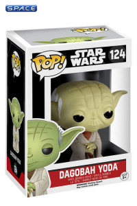 Dagobah Yoda Pop! Vinyl Bobble-Head #124 (Star Wars)