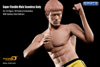 1/6 Scale Seamless Asian Male Body with Pants M32 (Super-Flexible)