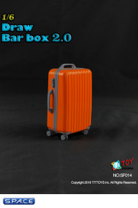 1/6 Scale orange Travel Trolley draw bar box 2.0