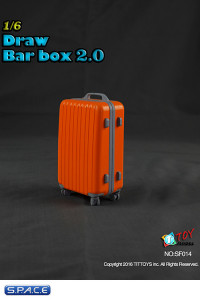 1/6 Scale orange Travel Trolley draw bar box 2.0