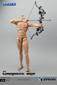 1/6 Scale Compound Bow with 8 Arrows