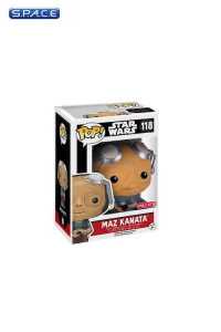 Maz Kanata No Glasses Pop! Limited Edition #118 Vinyl Figure (Star Wars)