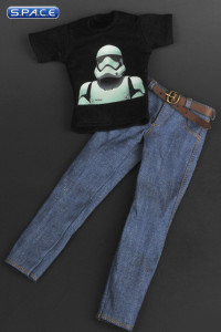 1/6 Scale Stormtrooper T-Shirt and Jeans Set