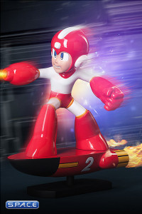 Megaman on Item 2 Statue (Megaman)