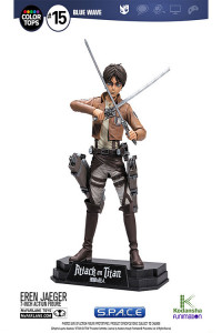 Eren Jaeger from Attack of Titan (Color Tops Blue Wave)