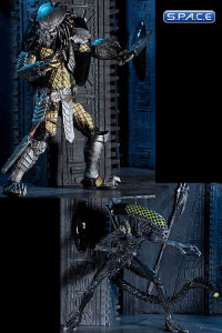 Battle Damaged Celtic Predator vs. Battle Damaged Grid Alien 2-Pack (Alien vs. Predator)
