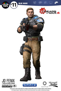 JD Fenix from Gears of War (Color Tops Blue Wave)