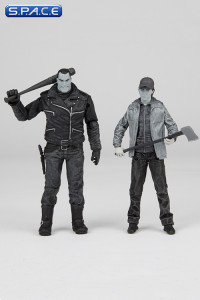 Negan & Glenn 2-Pack SDCC 2016 Exclusive - b&w Version (The Walking Dead)