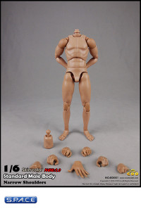 1/6 Scale Standard Male Body 2.0 - narrow Shoulders