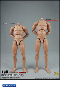 1/6 Scale Standard Male high Body 2.0 - narrow Shoulders