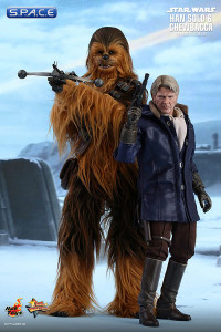 1/6 Scale Han Solo and Chewbacca Movie Masterpiece Set MMS376 (Star Wars: The Force Awakens)