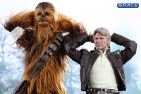 1/6 Scale Han Solo and Chewbacca Movie Masterpiece Set MMS376 (Star Wars: The Force Awakens)