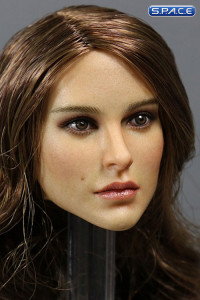 1/6 Scale European / American Female Head Sculpt (brunette)